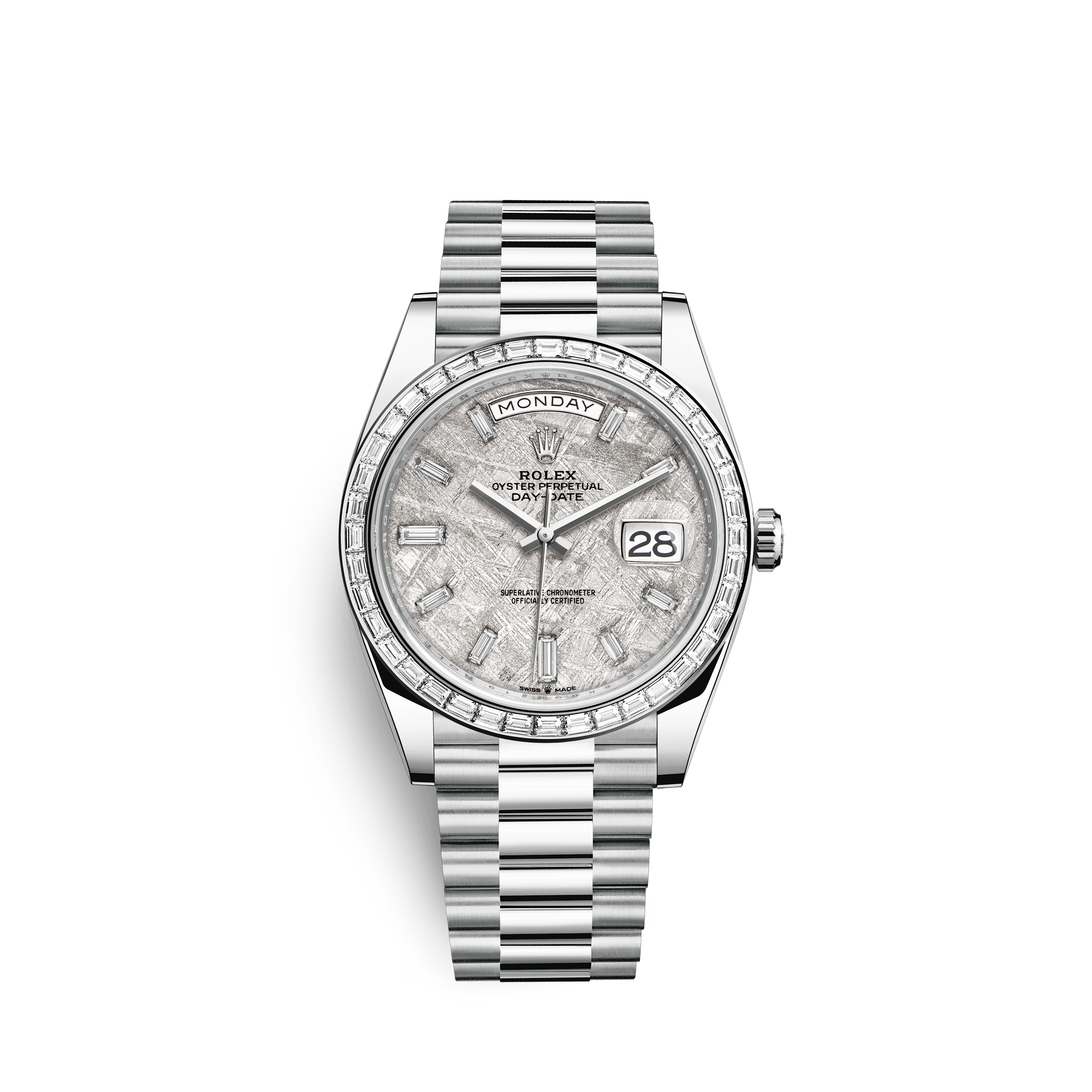 Rolex Day-Date 40 Watch: Platinum 