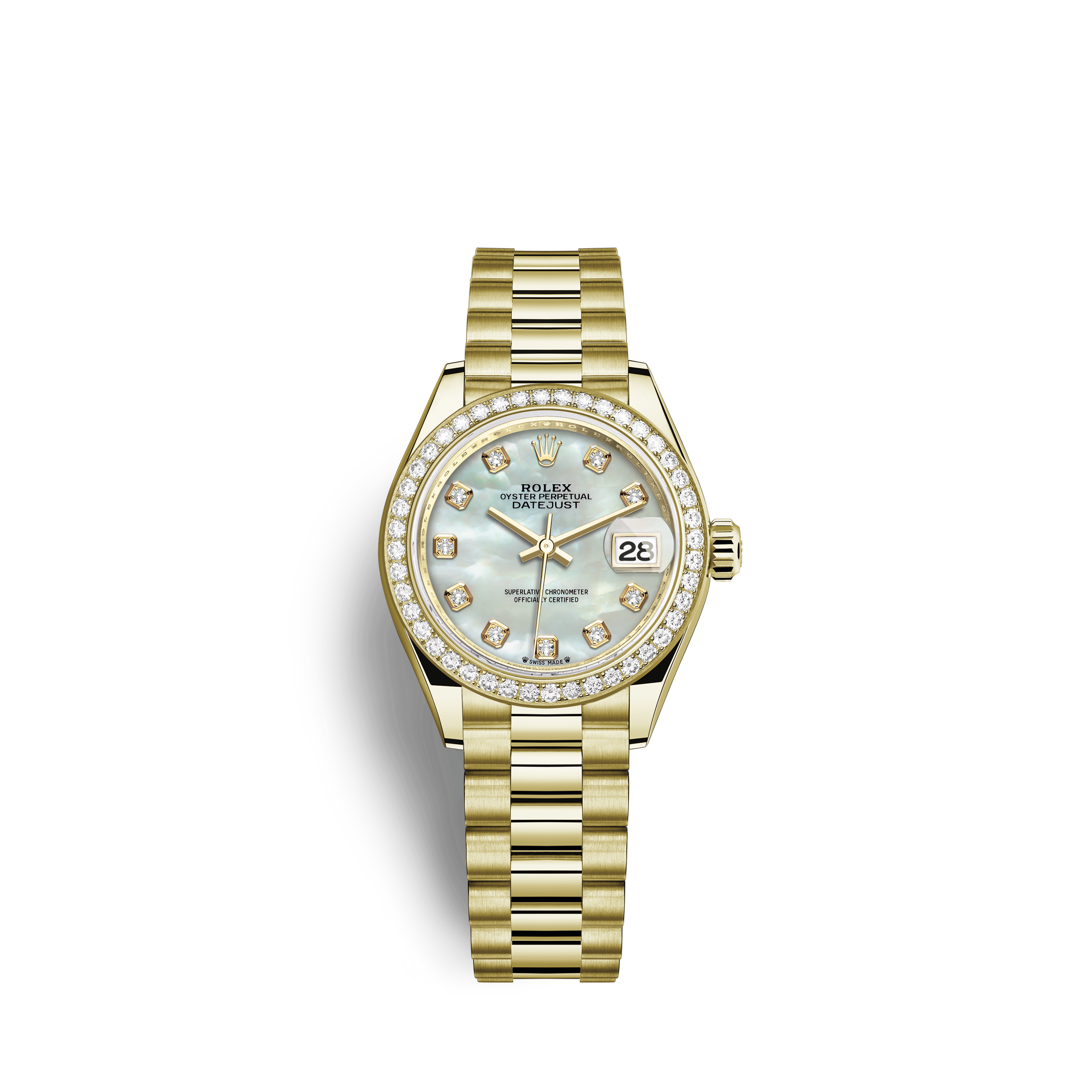 Rolex Lady-Datejust watch: 18 ct yellow 