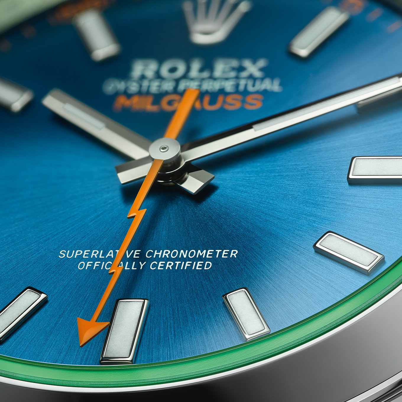 Rolex Oyster Perpetual Tiffany Blue Dial