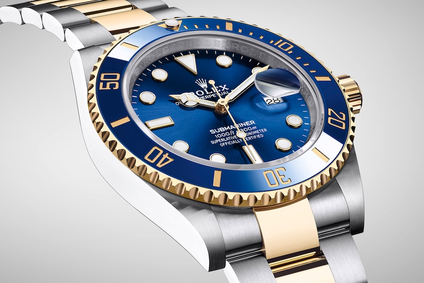 Rolex Submariner Date watch: Oystersteel and yellow gold - M126613LB-0002