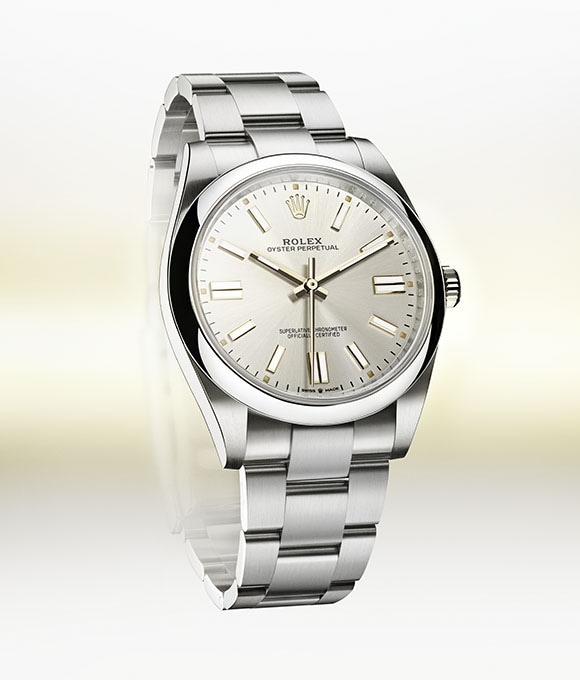 Rolex Ladies Rolex Datejust Steel Watch with White Gold Bezel 79174