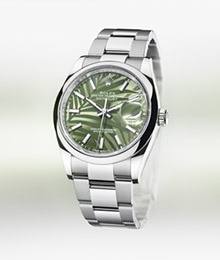 Rolex Datejust Midsize 31mm 1.52ct Bezel/Red MOP Diamond Roman VI Dial Watch