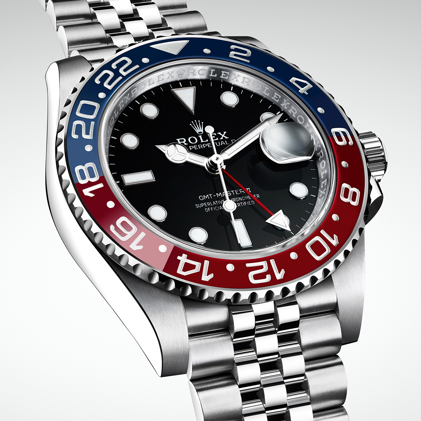 rolex oyster perpetual date gmt master 2 superlative chronometer