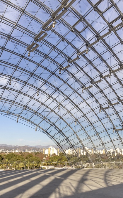 Museum glass roof