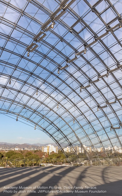 Museum glass roof