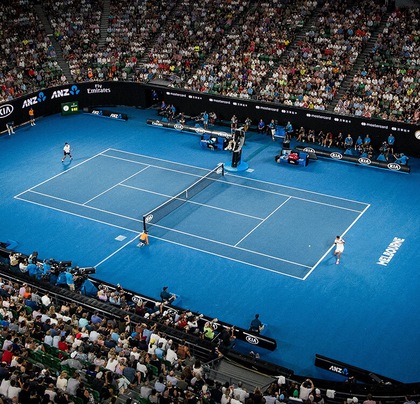 Australian Open Court banner